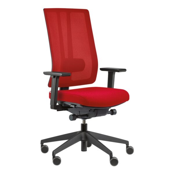 Original Steifensand Bürostuhl »Ceto Novo CN 95CU1L2« mit Armlehnen rot, 95 cm Image