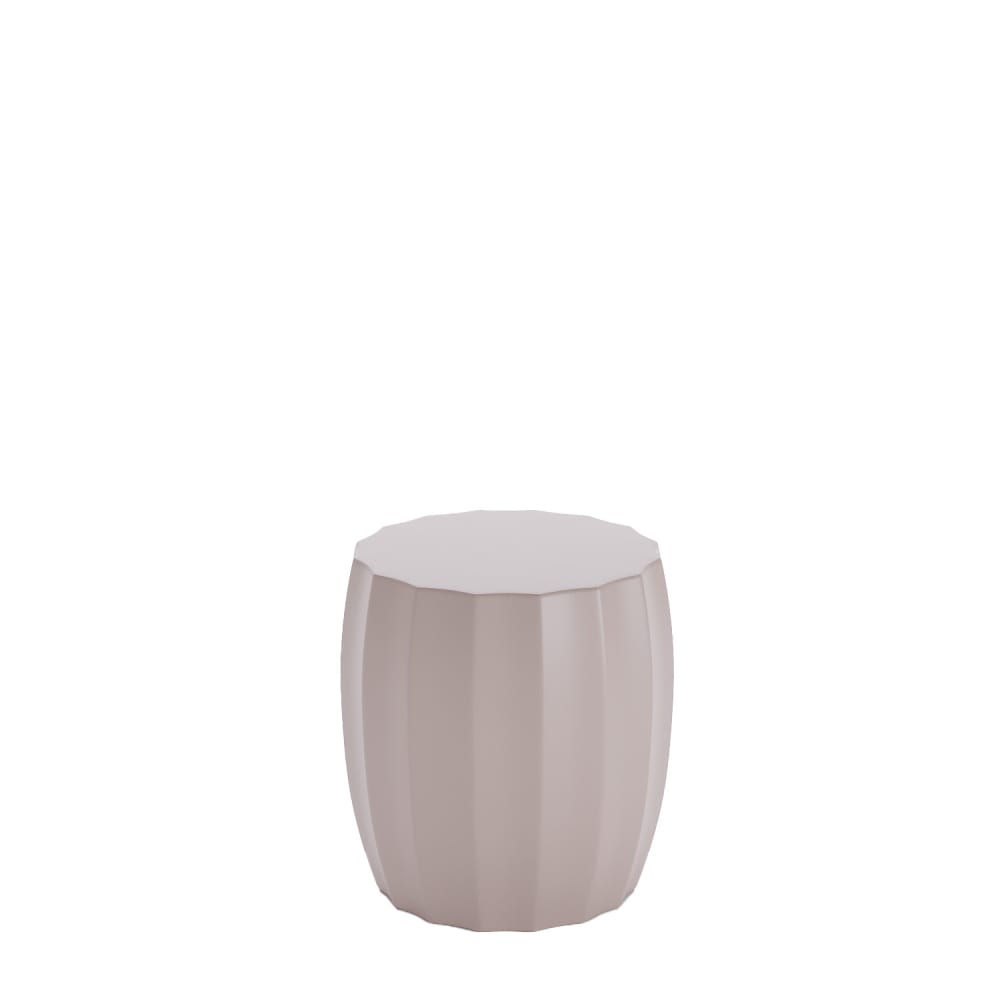 Table d'appoint ronde en magnésie