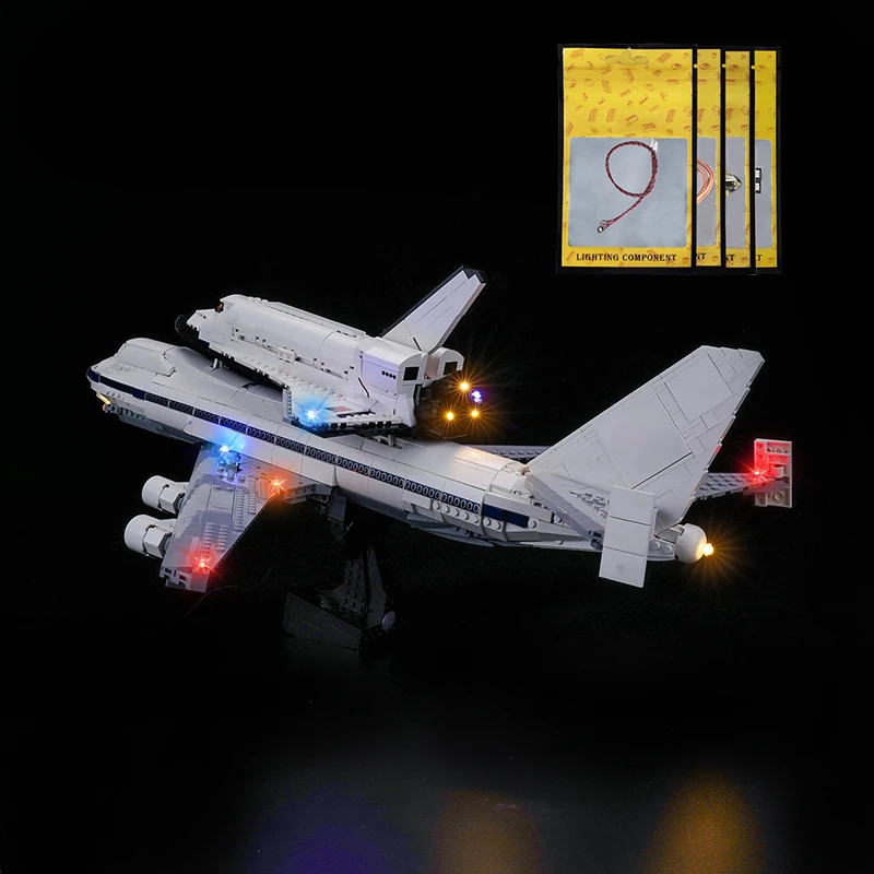 Vonado 5V LED-Licht (kein Modell) passend für LEGO 10360 Shuttle Carrier Aircraft Geschenkdekorationslicht Image