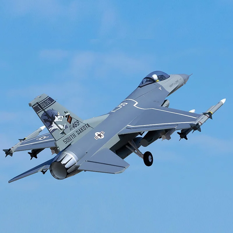 FMS 64mmF-16 War Falcon Fernbedienung Elektrische Kampfjet Modell Starrflügel Luftfahrt Schaum Flugzeug Spielzeug Für Hobbys