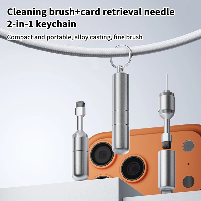 Wartungs- und Sim-Kartenfach-Entfernungswerkzeuge für Ohrhörer für Ihr iPhone und AirPods Image