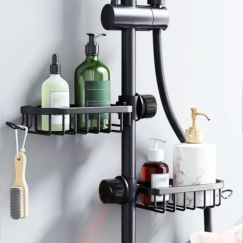 Support de rangement pour robinet de salle de bains, porte-savon de douche, Organization de salle de bains, étagères de douche, accessoires de salle de bains