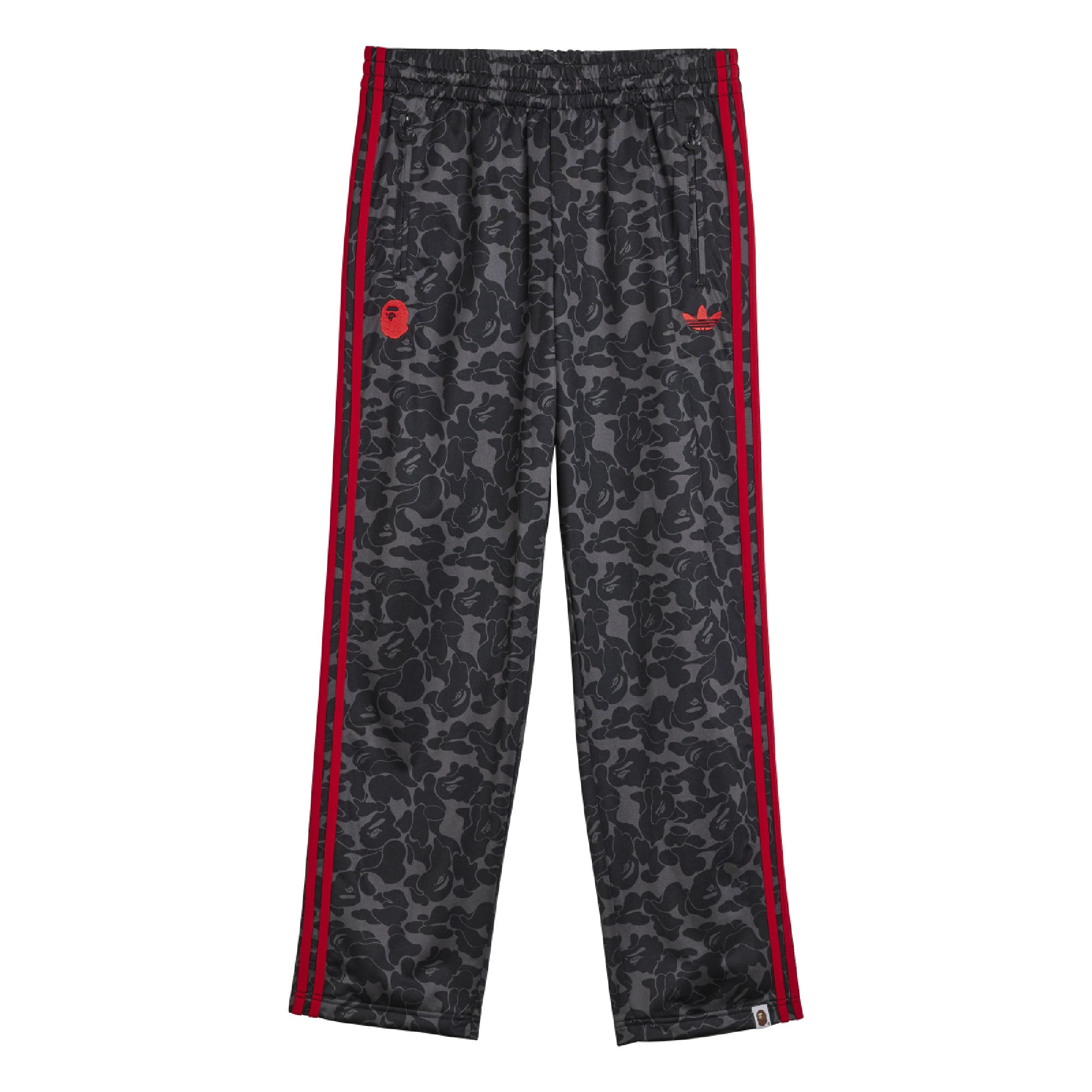 adidas Originals Mens Bape Firebird Trackpant in Black - Size Medium | adidas Originals Sale | Discount Designer Brands