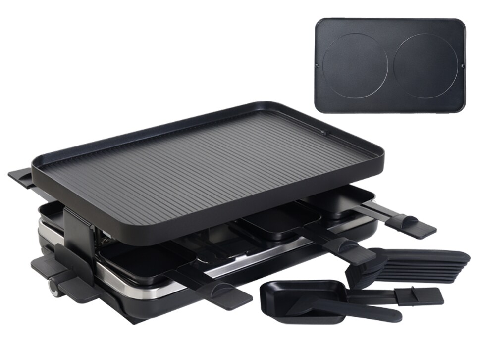 Eva Raclette-Grill aus Aluminium “Arosa” 1500 W für 8 Personen Image