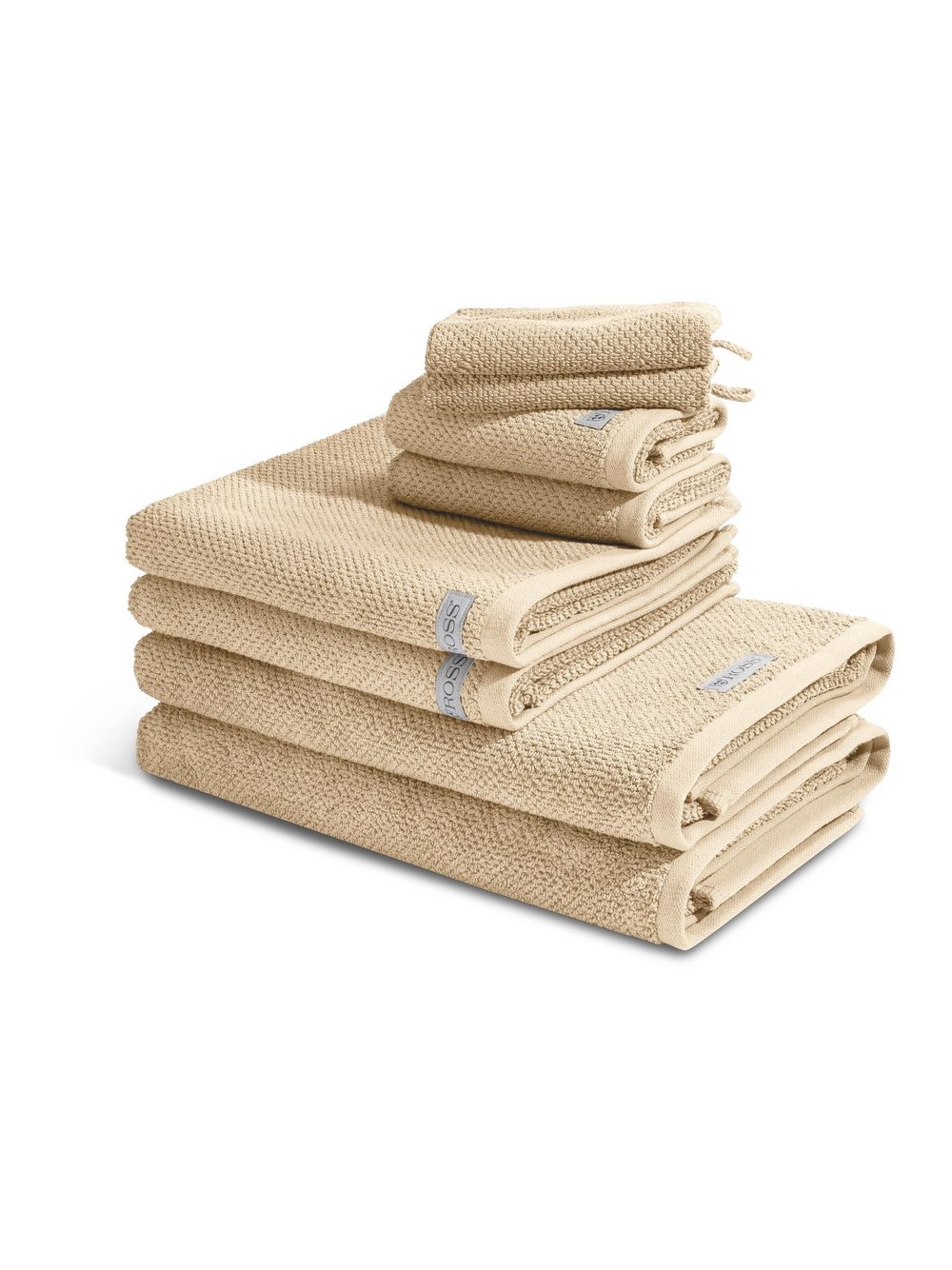 Ross Handtuchset 8-teilig Damen beige, ONE SIZE Image