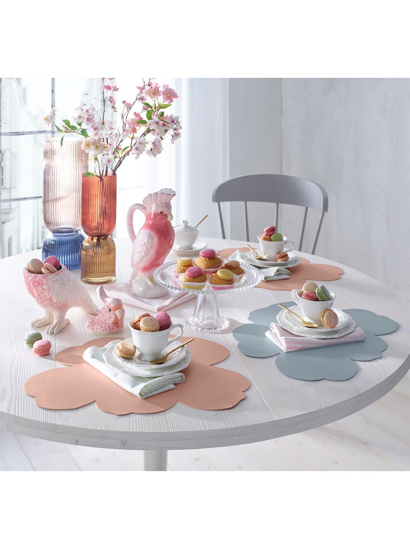 Servierplatte, weiß, neutral, B:27cm H:12,5cm, Glas, Servierplatten, Servierplatte Image