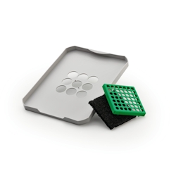 NABER GmbH Naber Biodeckel, hellgrau, für 10/ 12/ 15,5 Liter 8012344 Image