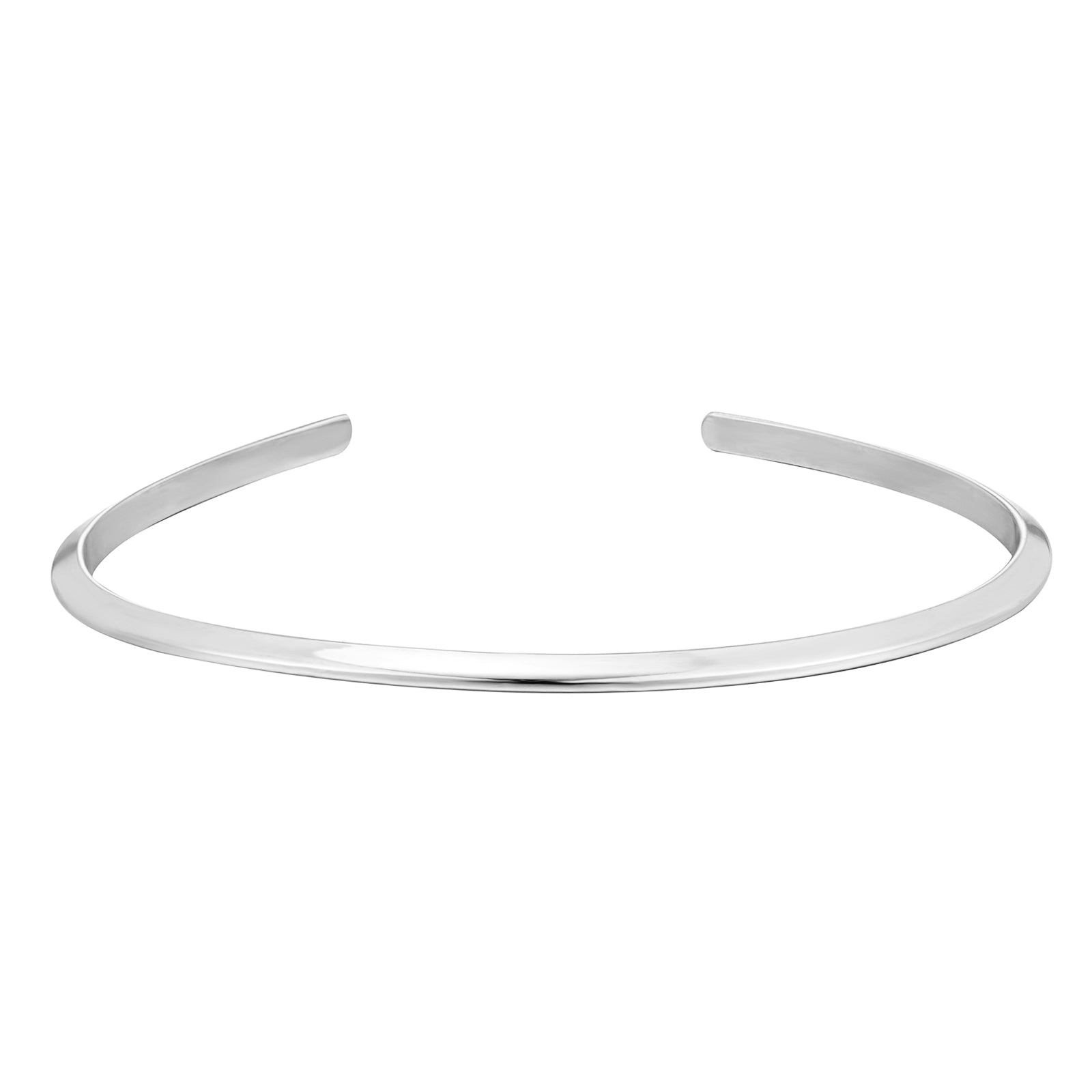 Seol+gold Womens Sterling Silver Knife Edge Bangle - One Size | Seol+gold Sale | Discount Designer Brands