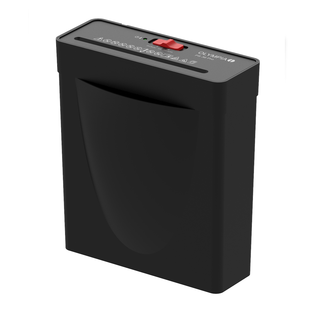Olympia PS 36 Pro – Zuverlässiger Aktenvernichter für Zuhause schwarz Image
