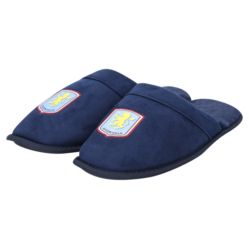 Aston Villa Pantoffeln – Marineblau – Kinder Image