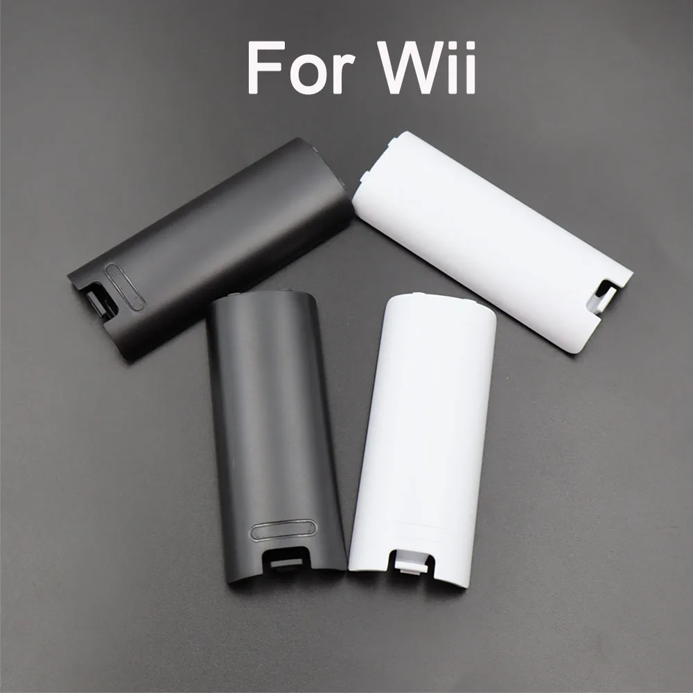 5 Stück Batteriefach-Rückabdeckungen für Wii-Fernbedienung, Gamepad-Griff, Batteriefachabdeckungen Image