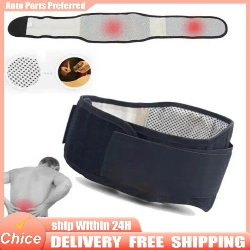 Einstellbare Taille Turmalin Selbst Heizung Magnetische Therapie Zurück Taille Unterstützung Gürtel Lendenwirbelstütze Massage Band Gesundheits Medizinische Image