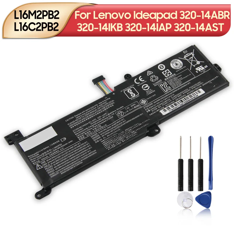 NEUER Ersatzakku L16M2PB2 L16C2PB2 L16L2PB3 für Lenovo Ideapad 320-14ABR 320-14IKB 320-14IAP 320-14AST 320-15IKB 15IAP Image