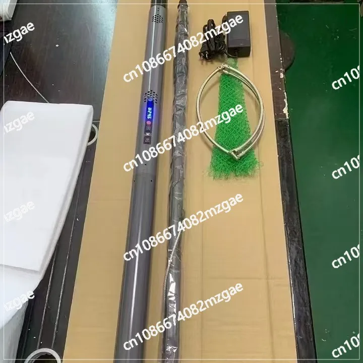 4,2m 9000W Ultraleichtes Elektrisches Teleskop-Fischernetz aus Aluminiumlegierung, Faltbares Handwerkzeug, Elektrisches Fischernetz Image