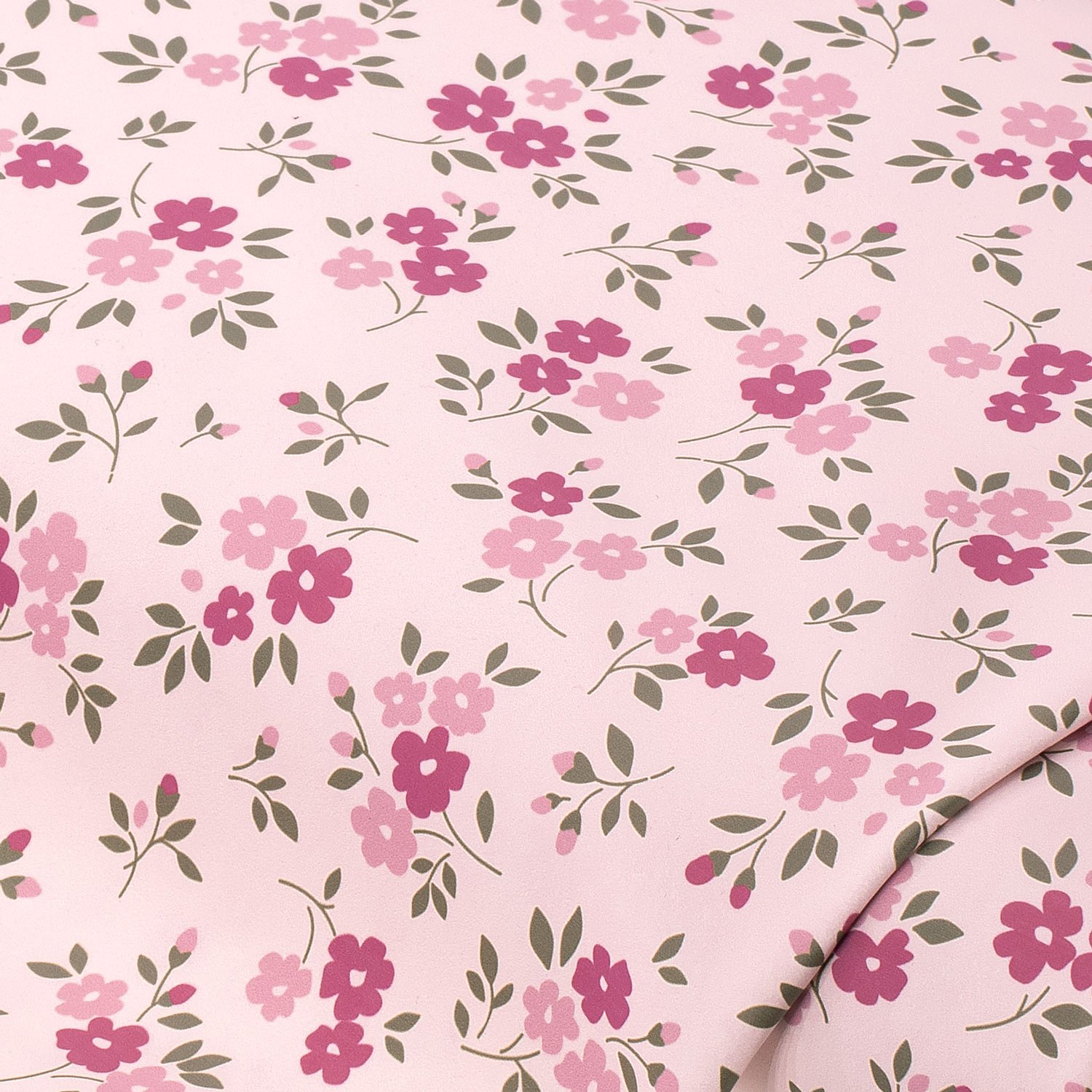 Regenjackenstoff „Blümchen“, rosa-color Image