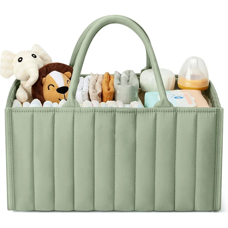 Große Kapazität Filz Tuch Mama Taschen Tragegriff Windel Lagerung Taschen Kinderwagen Organizer Baby Kinderwagen Tasche Hause Lagerung Tasche