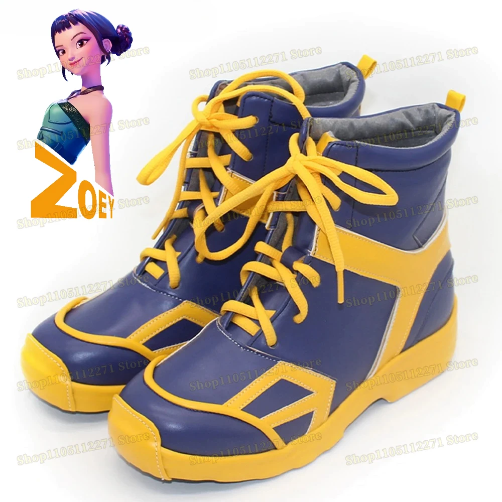 Zoey Cosplay Schuhe Stiefel Dämon Hunter Roleplay Frauen Schuhe Halloween Karneval Party Kostüm Verkleidung Zubehör