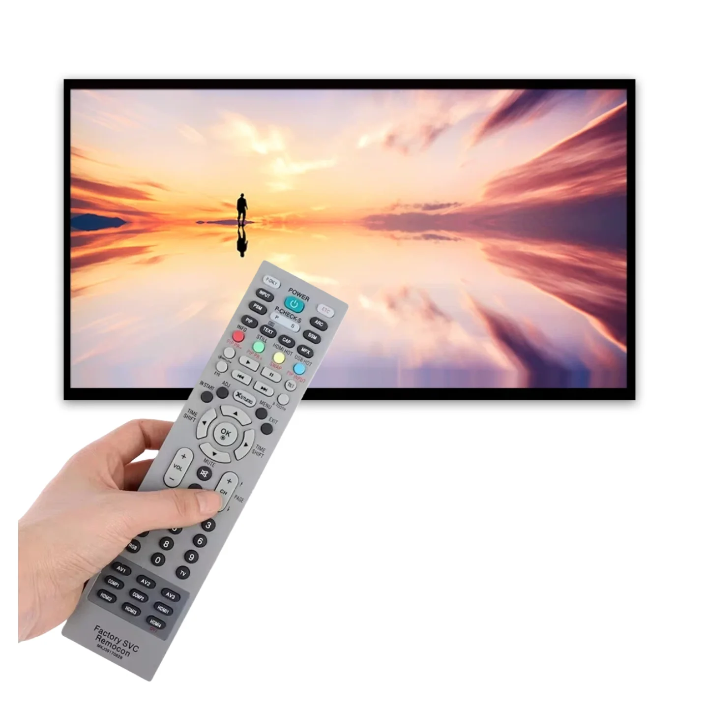 1pc Heißer Verkauf MKJ39170828 Service Fernbedienung ABS Ersatz Für LG LCD LED TV Fabrik SVC REMOCON REFORM Ändern Bereich Image