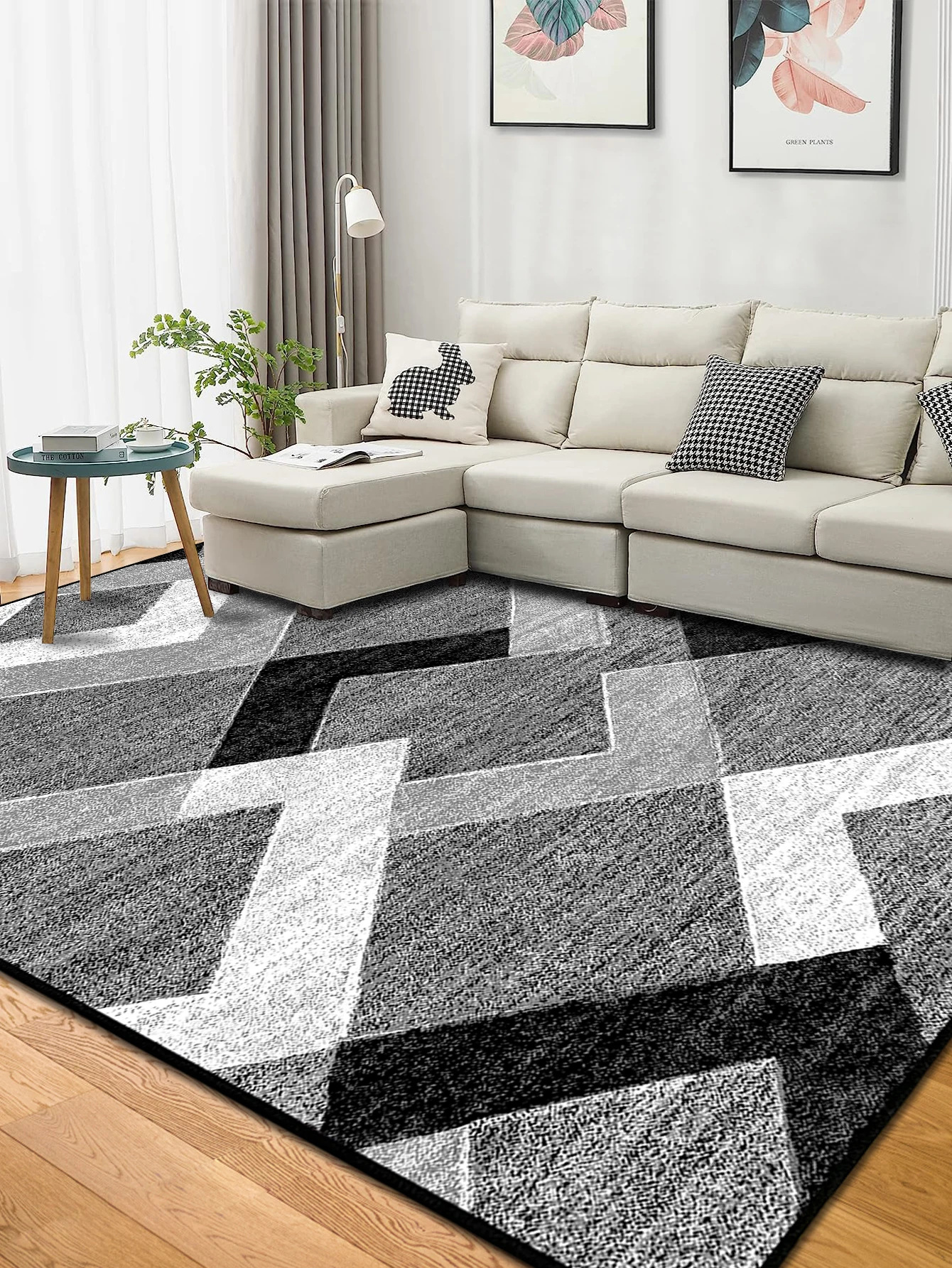 Modern Geometric Stripes Rugs Entrance Welcome Door Mat Living Room Bedroom Non-slip Floor Mat Kitchen Balcony Hallway Carpets