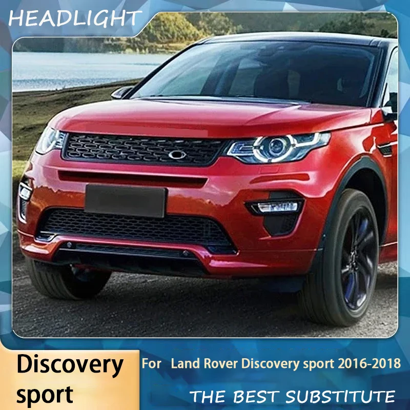 Fari per auto a LED completi per Land Rover Discovery sport 2016-2018 nuovo stile Full LED DRL Luce di segnalazione automatica Faro Accemblaggio