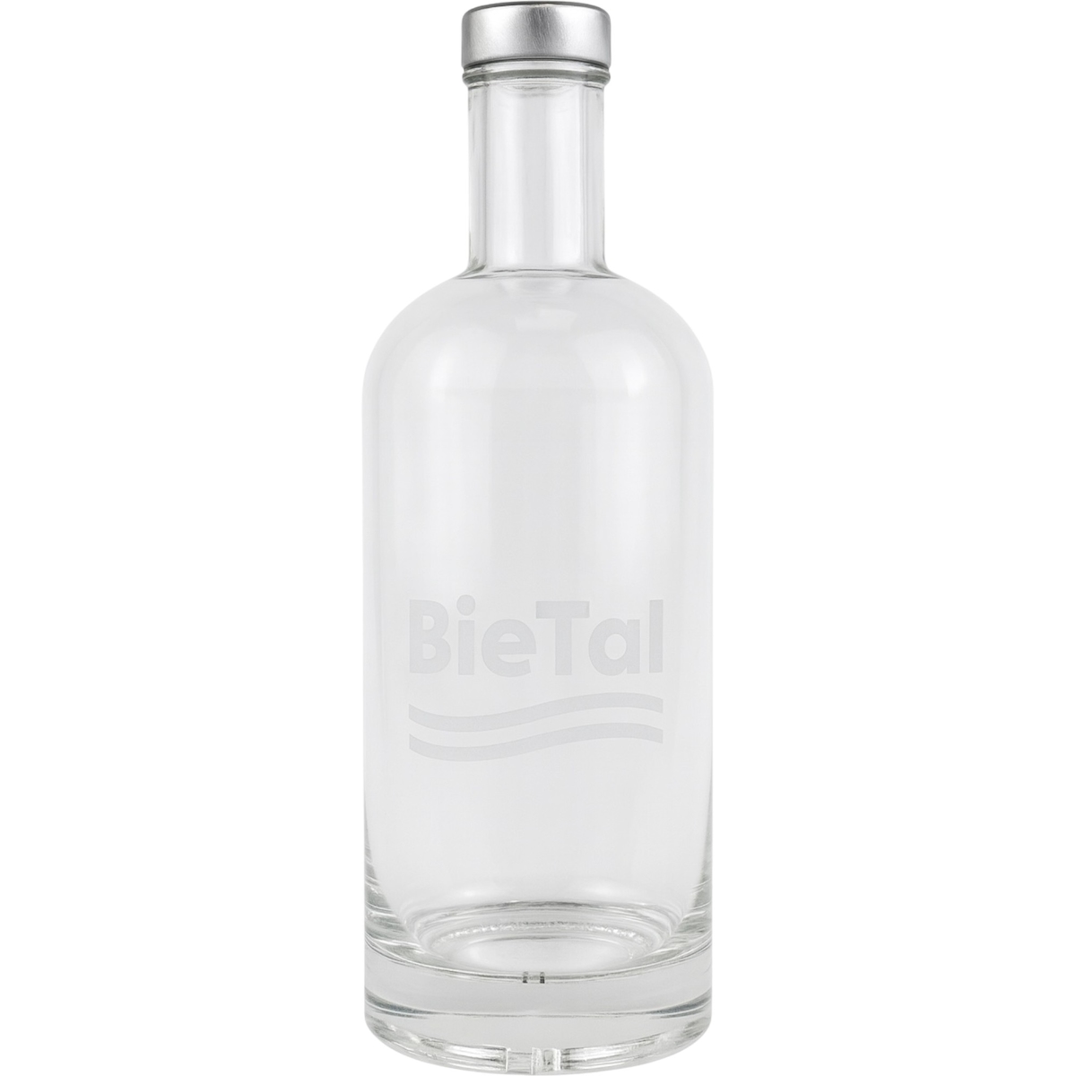 BieTal® Glas Trinkflasche Style Bottle Flasche BieTal® Gravur 750ml für Sprudel Image