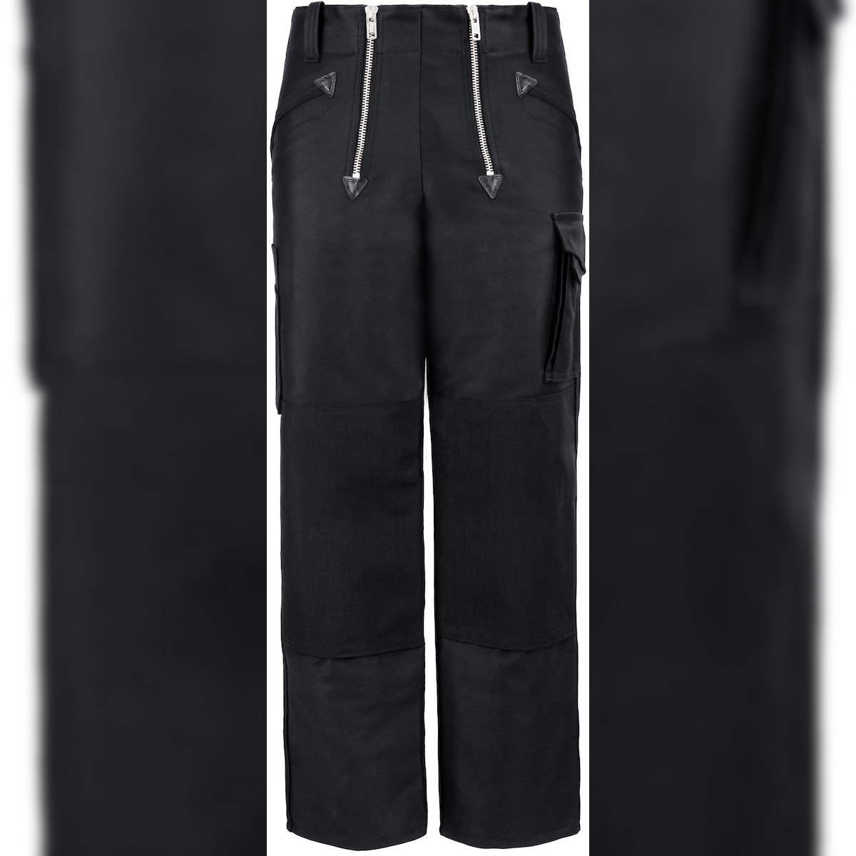 Job-Kleidung JOB Zunfthose UNCOOL Doppel-Pilot Teflon Schwarz Baumwolle 60 Image