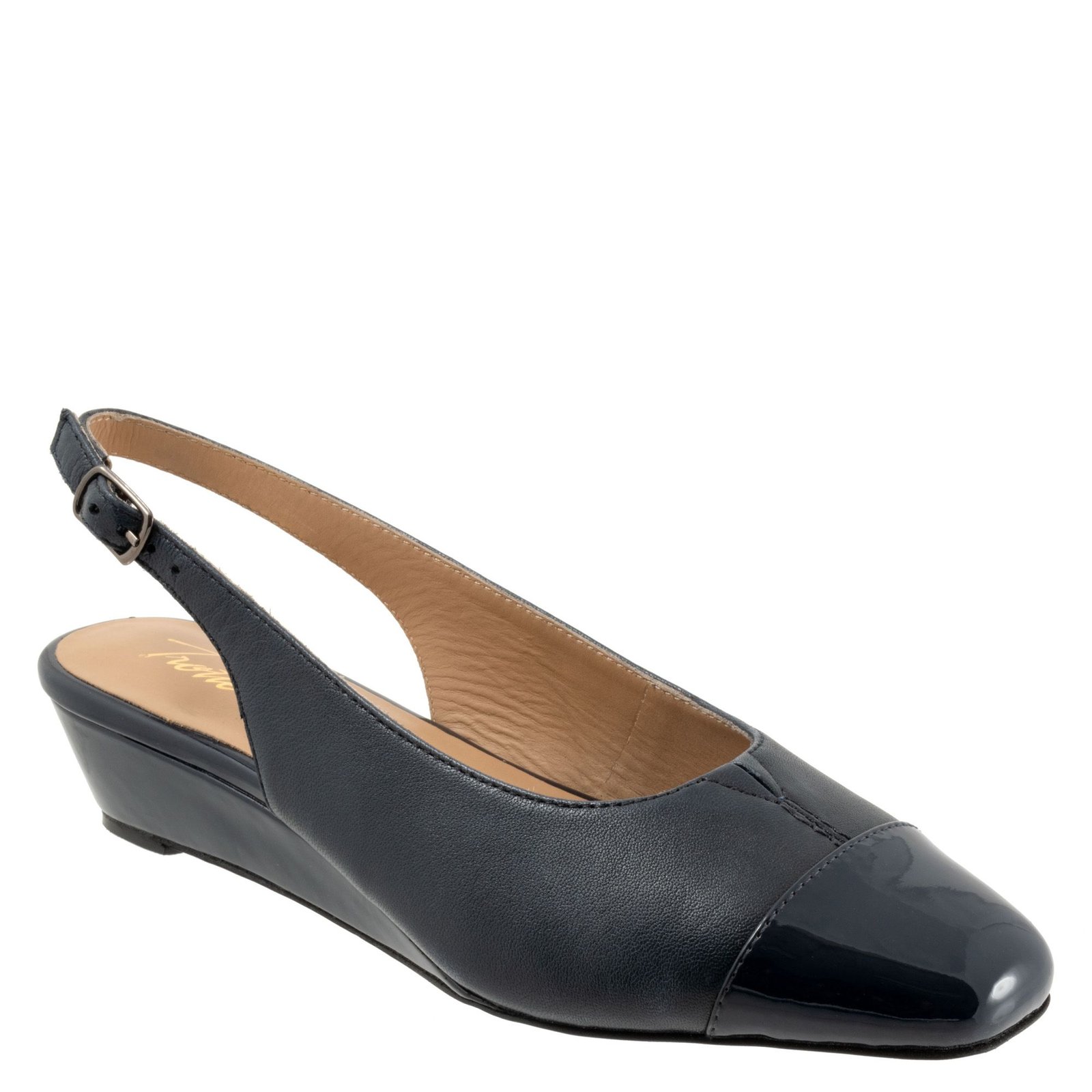 Trotters Dea Wedge - Womens 8.5 Navy Pump W2