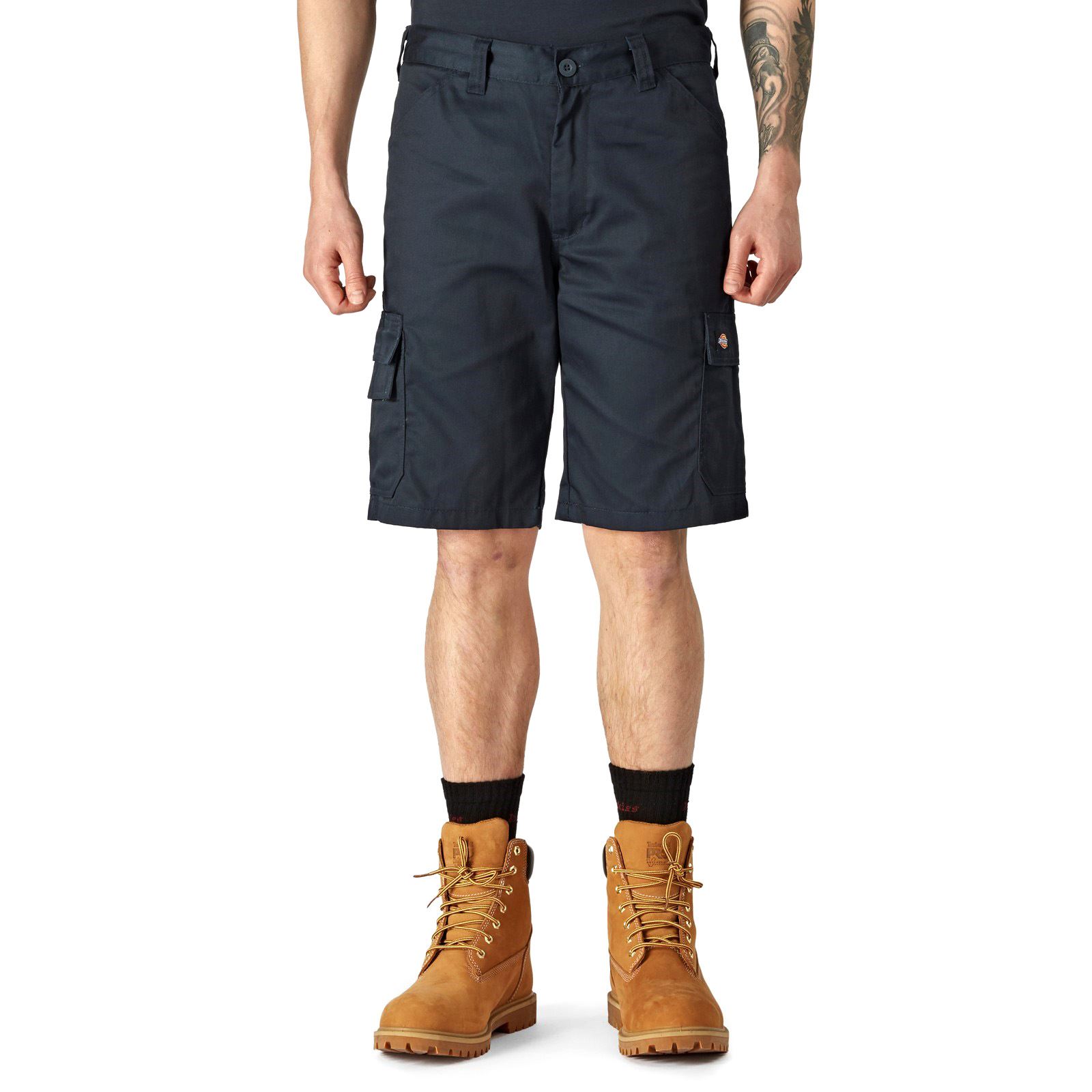 Dickies Everyday Polyester Herren Blaue Knielange Shorts Image