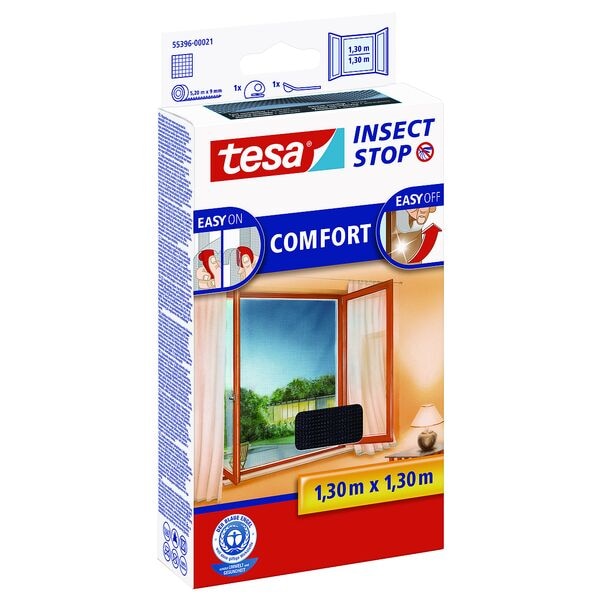 tesa Fliegengitter »Insect Stop COMFORT« 55396 für Fenster, 130 cm