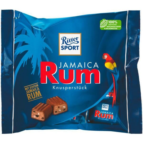 Rittersport Pralinen »Rum Knusperstück« 16,7 g 12 Stück Image