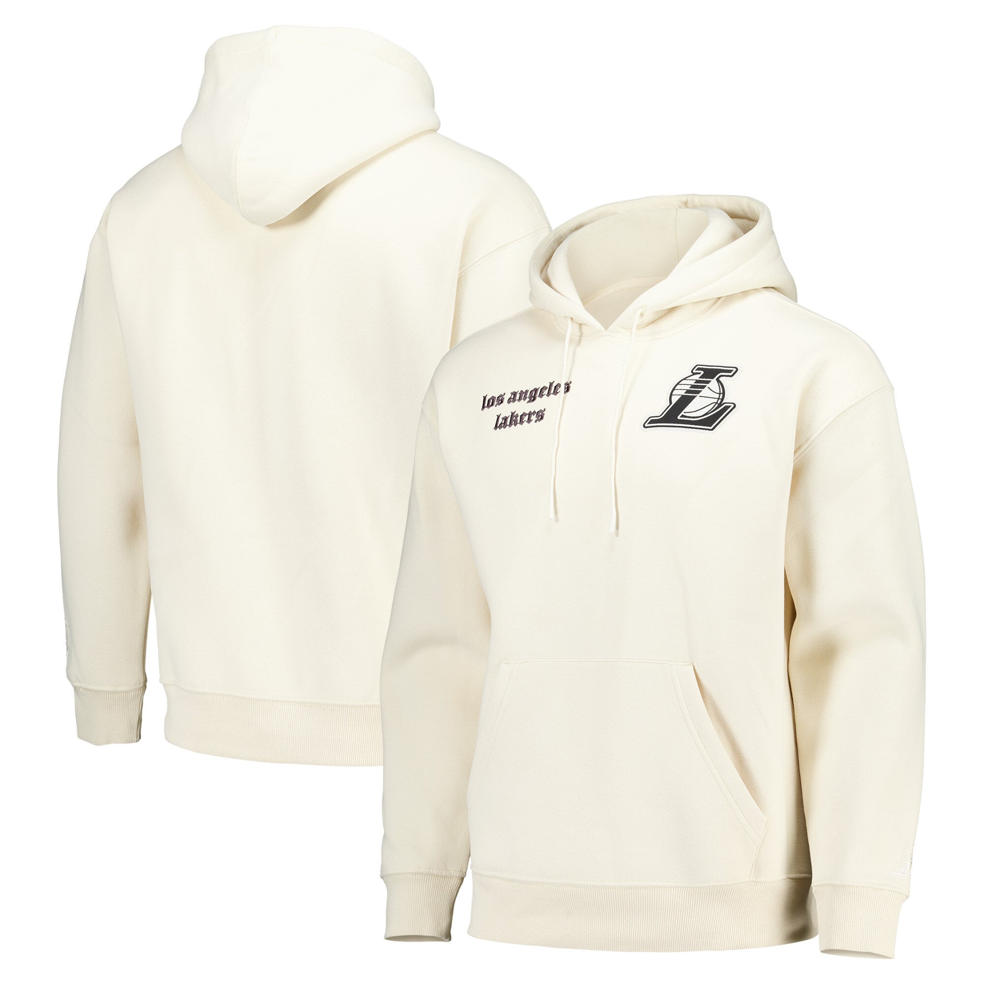 Los Angeles Lakers Elements Super Soft Fleece Pullover Hoodie – Whitecap Grey – Herren