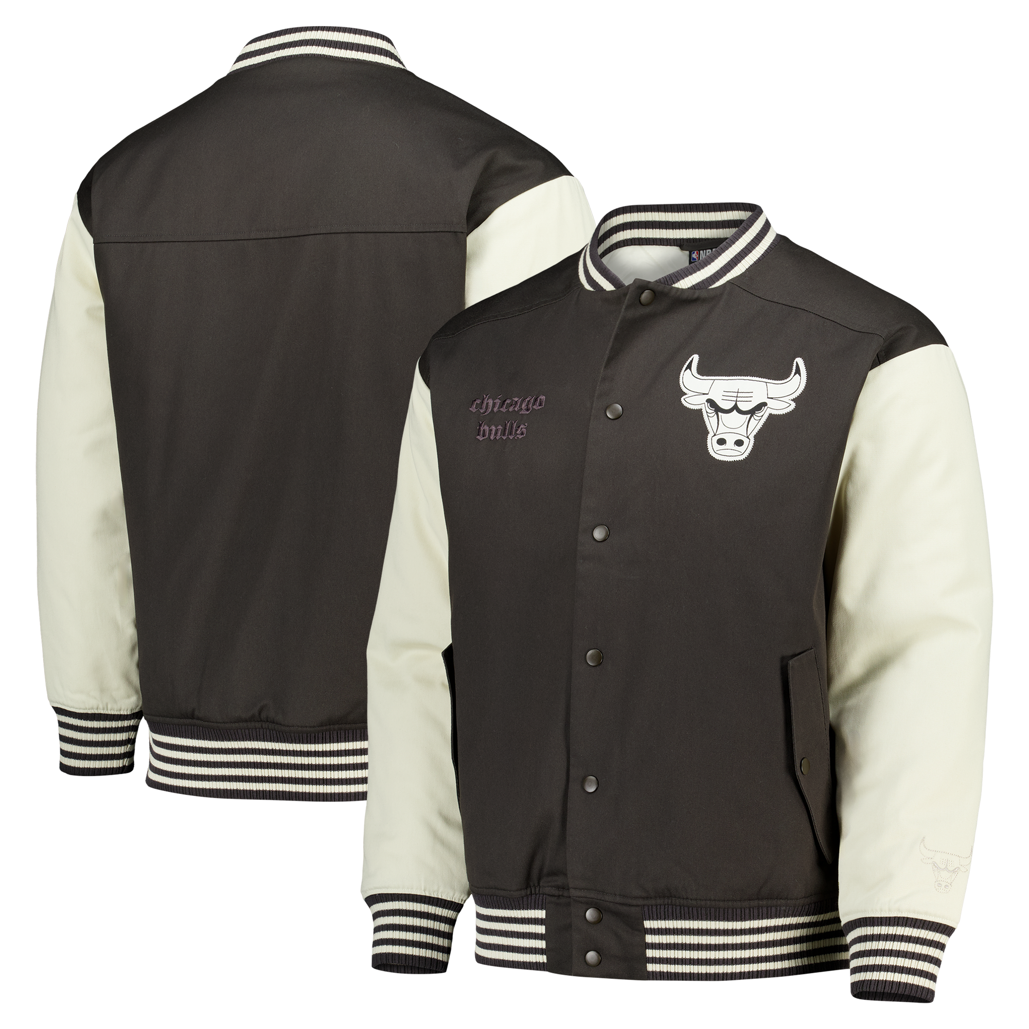 Veste universitaire Chicago Bulls Elements - Gris classique - Homme - Homme Taille: M