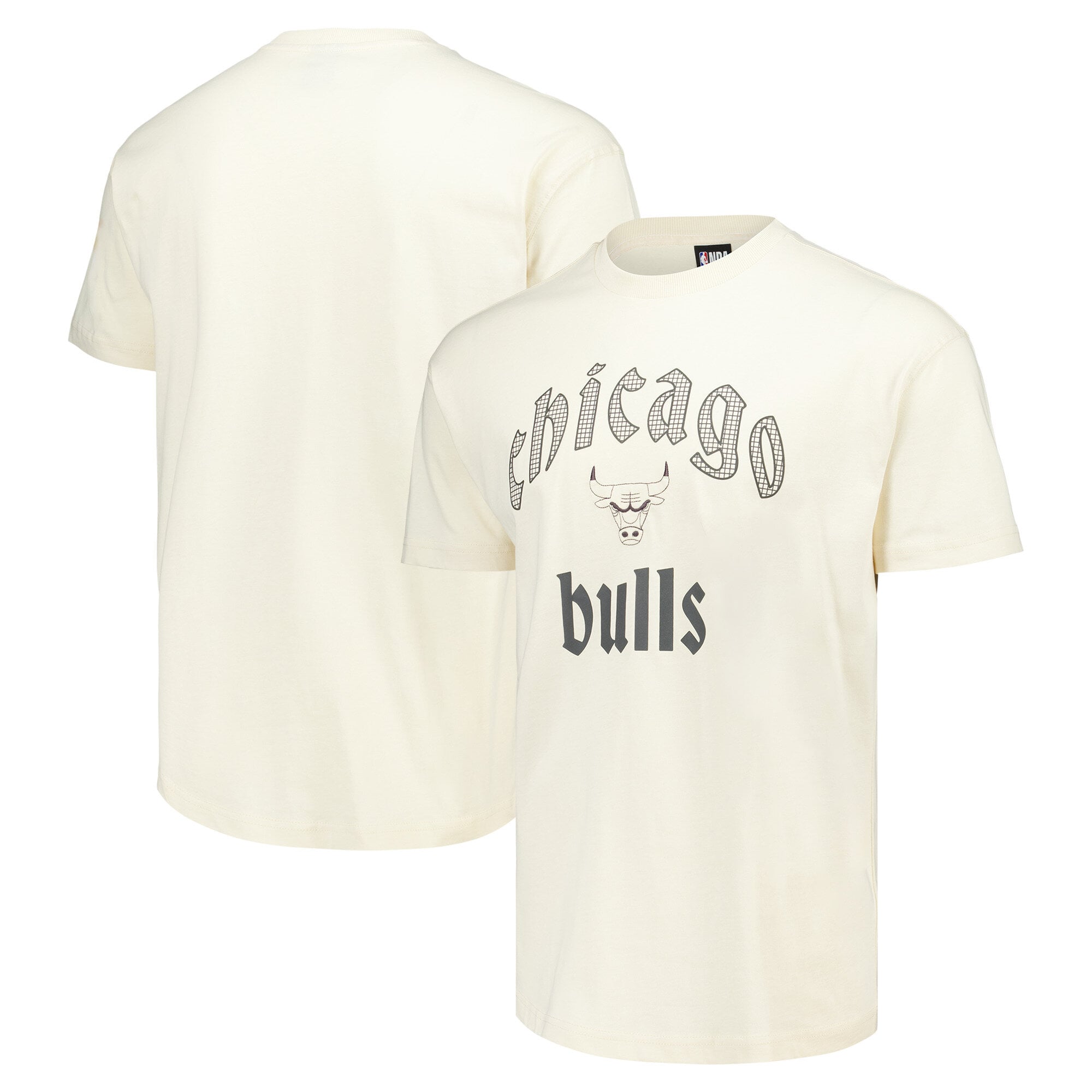 T-shirt à manches courtes en molleton ultra-doux Elements des Bulls de Chicago - Gris Whitecap - Homme - Homme Taille: 2XL