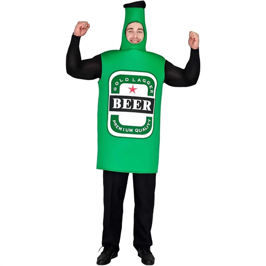 Neues Halloween-Bierparty-Spaß-Bühnenkostüm für Damen und Herren Image