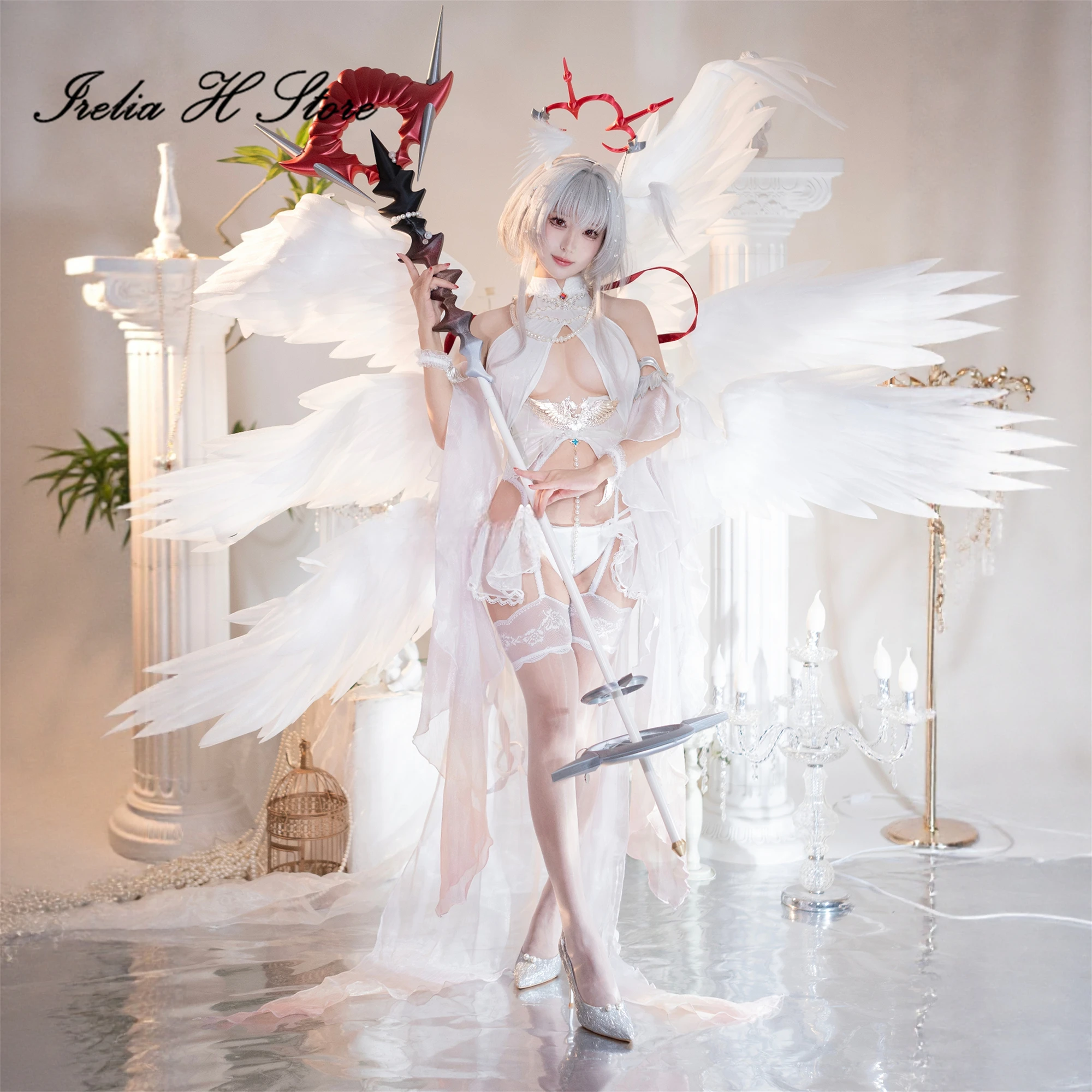 Irelia H Store Maßgeschneidertes Azur Lane Tempest Cosplay-Kostüm Game Tempest sexy Bikibi Halloween-Kostüm weiblich Maßgeschneiderte Größe