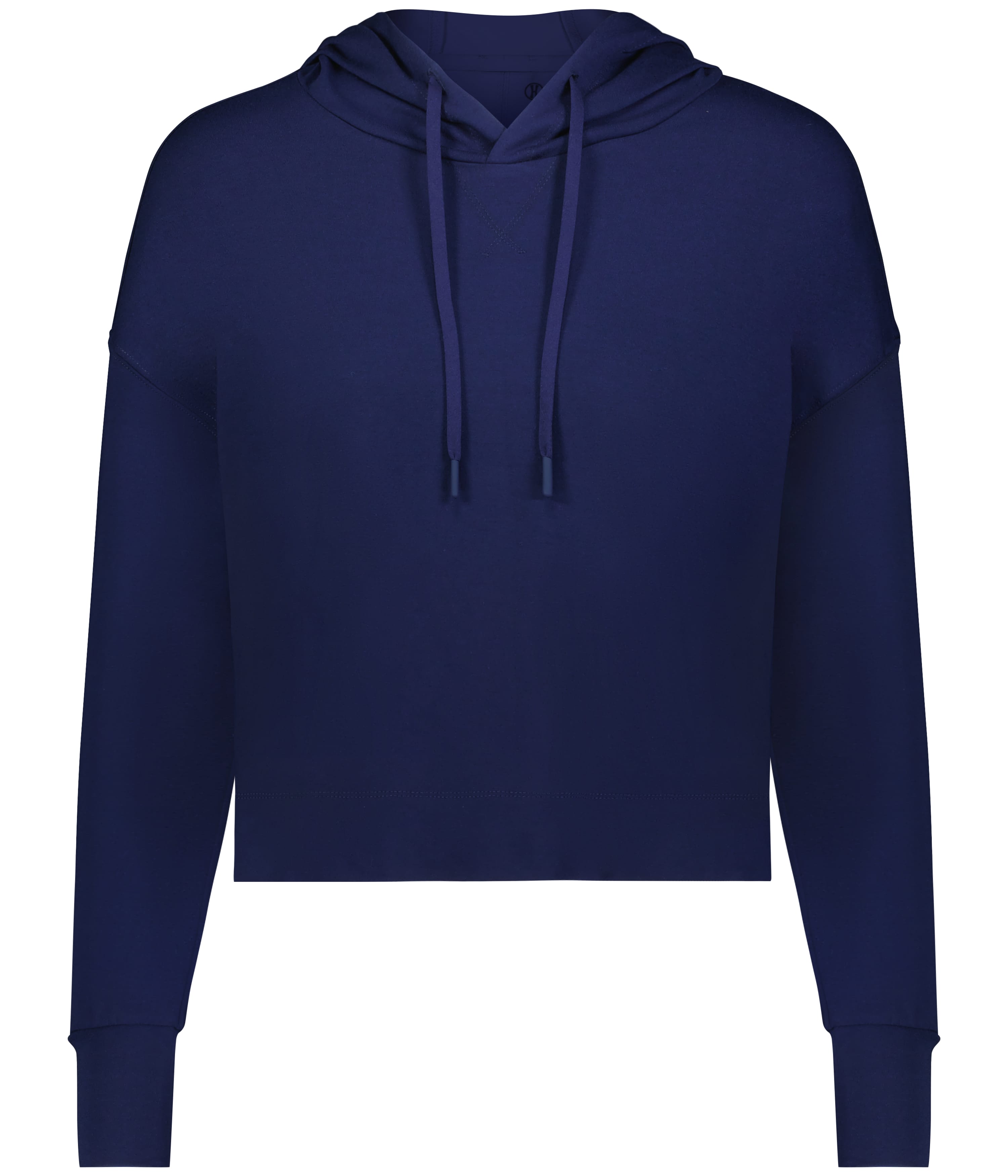 Holloway 223493 GIRLS EFFORTLESS HOODIE in Navy Blue size XS | Polyester Blend
