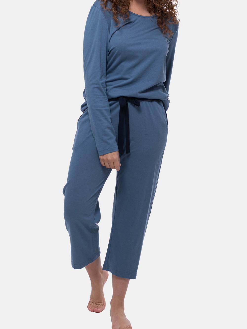 Ammann Schlafanzug Damen blau, 42 Image