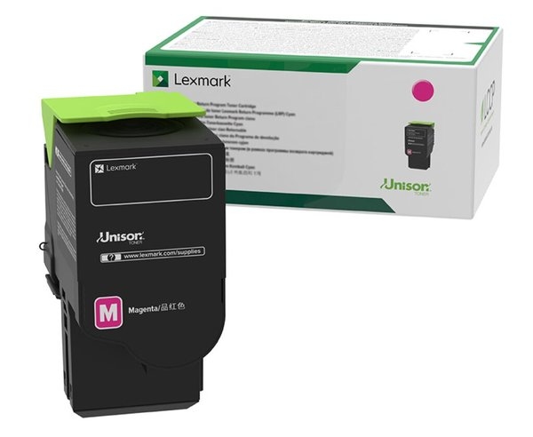 LEXMARK Rückgabe-Tonerkassette magenta, für CX522ade, für bis zu 1.400 Seiten. Image