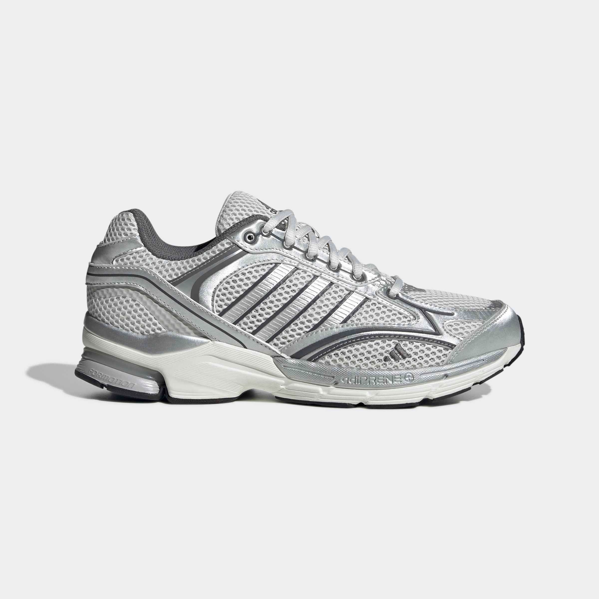 Sneaker ADIDAS SPORTSWEAR "SPIRITAIN 2000", Damen, Gr. 40, crystal weiß, silber metallic, grau four, Synthetik, Textil, Schuhe Sneaker