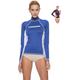 Cressi Damen Rash Guard Lady Long Sleeve - Schutzhemd mit langen Ärmeln, UV-Schutz (UPF), Royal Blau/Weiß, S/2 (38)