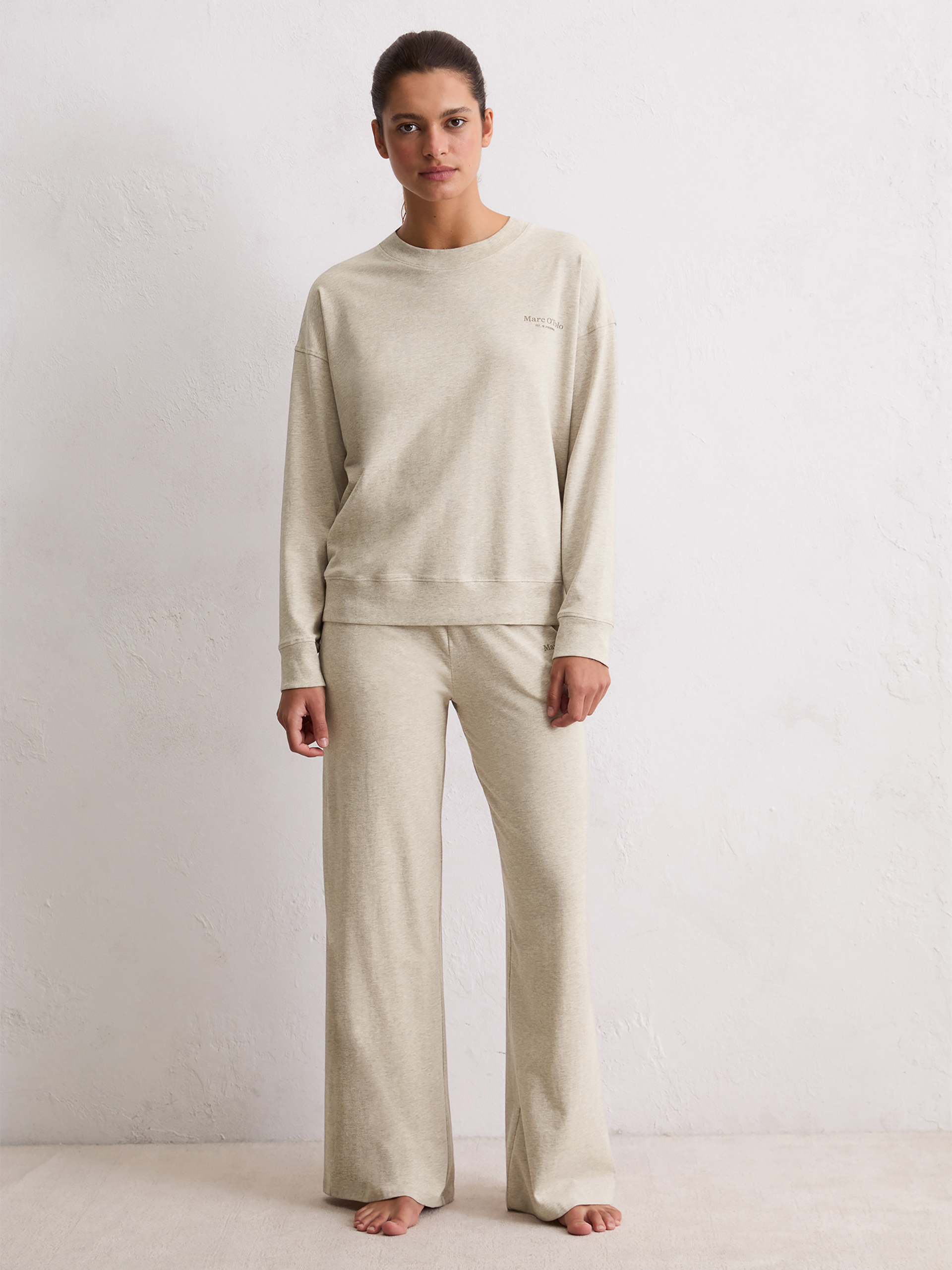 Pyjamaoberteil Mock Neck Top M-Line Image