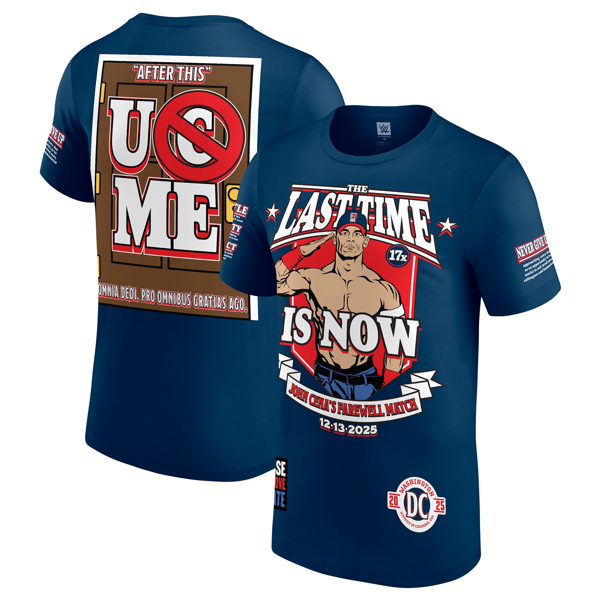 John Cena Farewell 2025 Washington T-Shirt - Herren Image