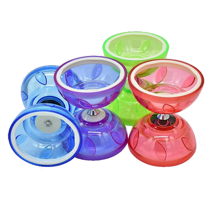 Tragbares Diabolo-Chinesisches Yo-Yo-Diabolo-Set, tragbare Fitnessausrüstung für Erwachsene, Kinder, ältere Menschen, Outdoor, Indoor, Beweglichkeitstraining Image