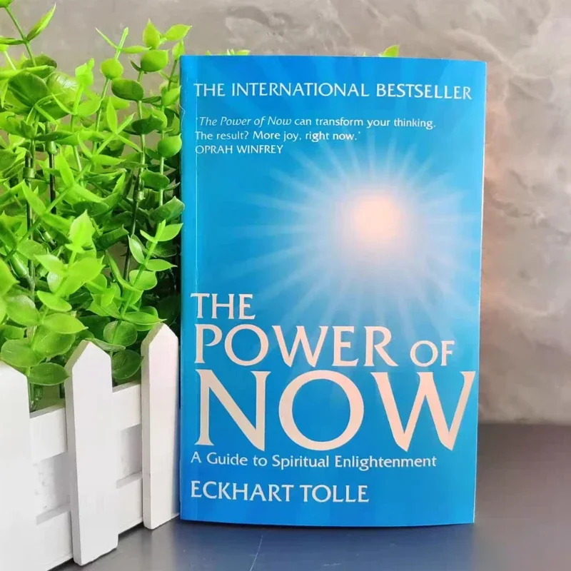 Eckhart Tolle The Power of Now - Spiritual Enlightenment Book, Mindfulness Meditation Guide Gift Book Books Книга Libros