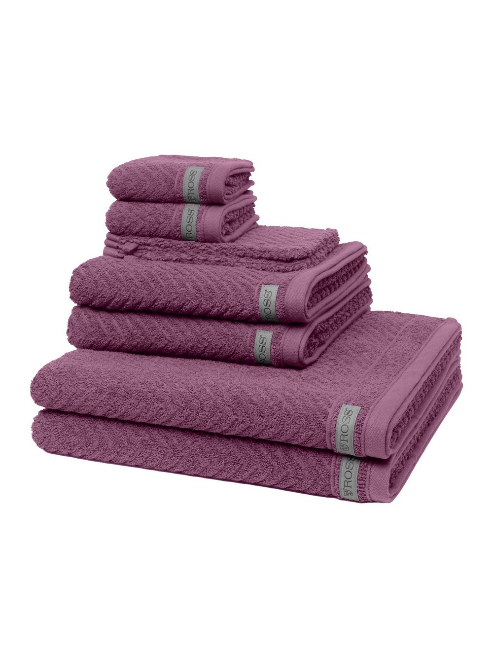 Ross Handtuchset 8-teilig Damen lila, ONE SIZE Image