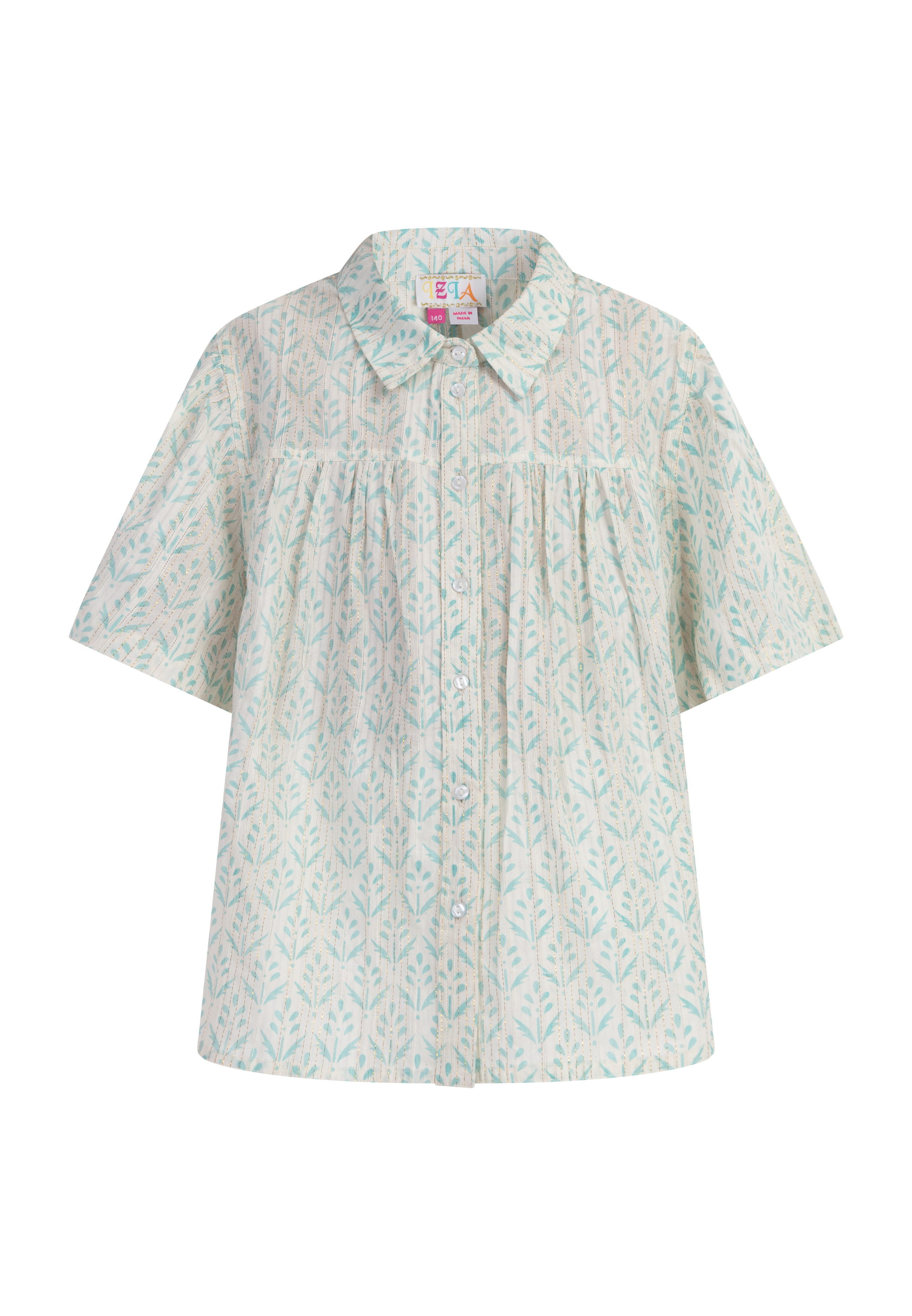 IZIA kurzarmbluse Mädchen (Kids) türkis