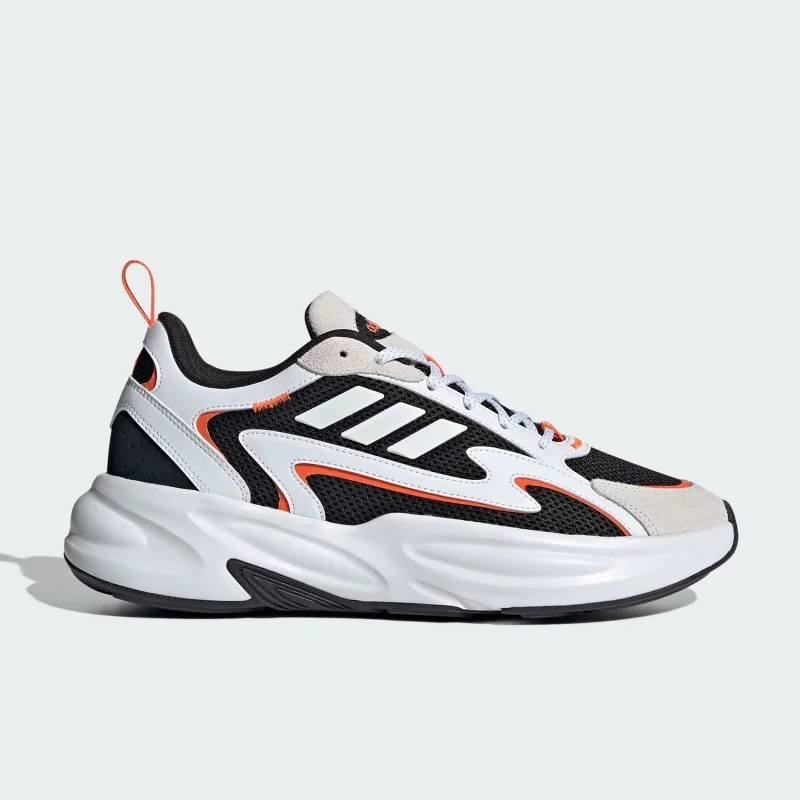 Adidas dicke Sohlen, bequeme Pendler-Stil, Unisex-Sport-Papa-Schuhe, neue leichte und verschleißfeste Casual-Outdoor-Sneaker, Ozwave 2.0 Low-Top-Patchwork-Dad-Schuhe im Retro-Stil mit weicher Sohle,