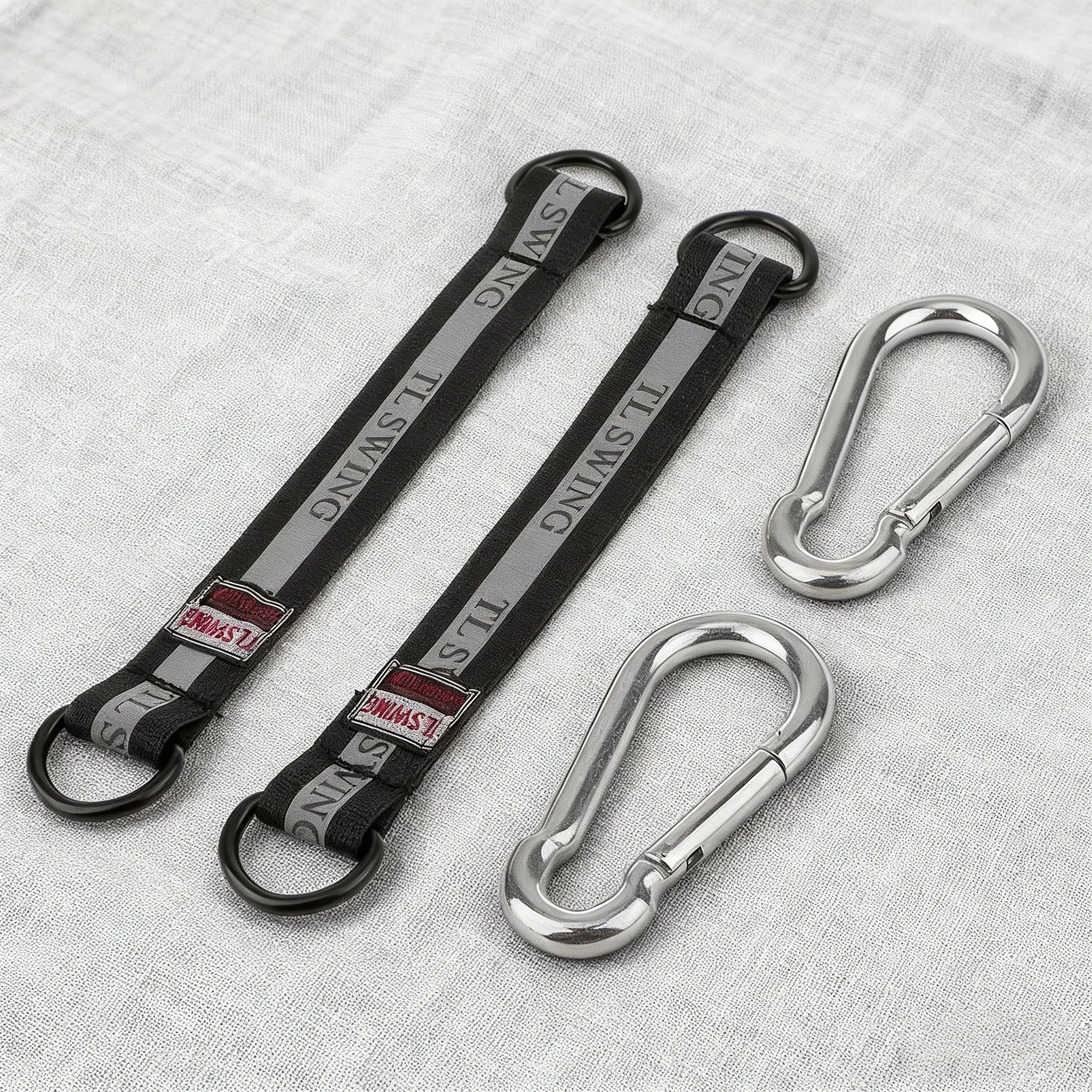 Outdoor-Hängegurte-Set, Nylon-Schaukelgürtel, Hängematten-Stil, Verbindungsband, Yoga-Hängematte/Stuhl, Baumschutz, idealer Gartengebrauch