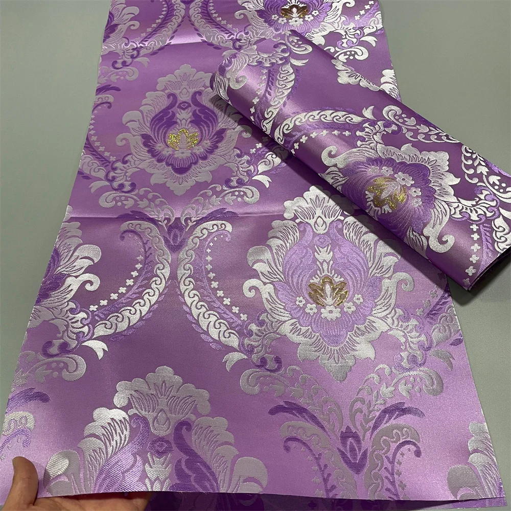 Afrikanische Luxus Neueste Stile Heiße Verkäufe Damast Sego Headtie 3D Sego Gele Stickerei Headti Für Frauen Party Hut Material 2 Teile/beutel Image