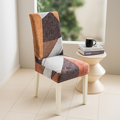 Ankunft Super Fit Stretch Abnehmbarer Waschbarer Stuhlbezug Kurzer Sitzüberzug für Hotelrestaurants, Zeremonien, Bankette, Hochzeitsfeiern Image